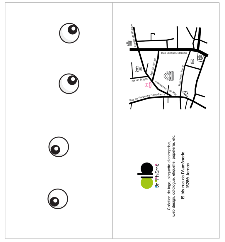 Visuel du papier recto-verso à insérer dans la pochette